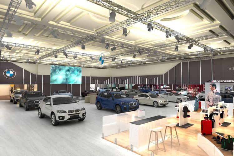 Booth BMW di GIIAS 2021