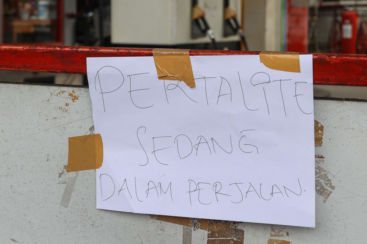 Harga Pertalite dari tahun ke tahun.