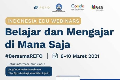 Jadwal 6 Webinar Kemendikbud untuk Guru, Kiat Mengajar di Mana Saja