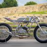 Cafe Racer Yamaha RD200 Full Chrome