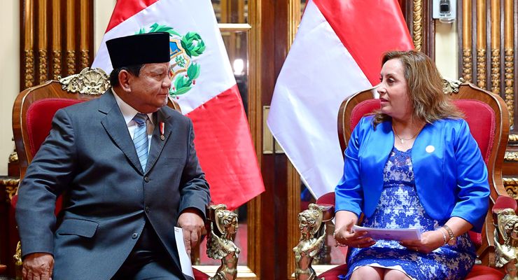 Bertemu Prabowo, Presiden Peru Sampaikan Harapan Terbaik untuk Pembangunan IKN