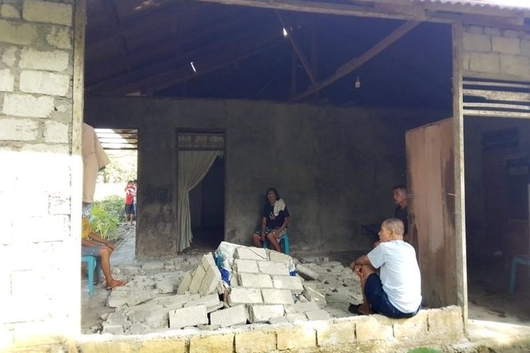 Gempa M 7,7 di Kepulauan Talaud Picu Kenaikan Air Laut 0,32 Meter dan Rusak Belasan Rumah