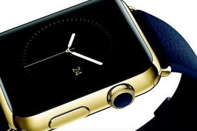 Apple Watch Edition berbalut emas 18 karat