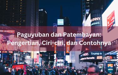 Paguyuban dan patembayan adalah kelompok sosial. Paguyuban memiliki ikatan yang jauh lebih kental dan alamiah ketimbang patembayan.