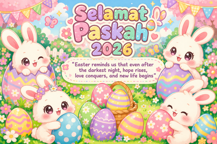 100 Contoh Ucapan Paskah 2026 dalam Bahasa Inggris yang Penuh Harapan
