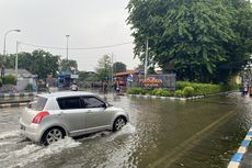 Terminal Purabaya Sidoarjo Terendam Banjir