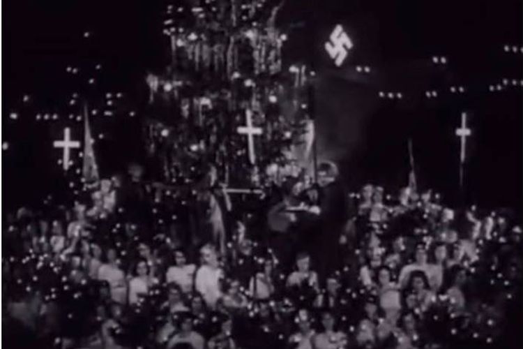 Pernak-pernik dan dekorasi Natal ala nazi