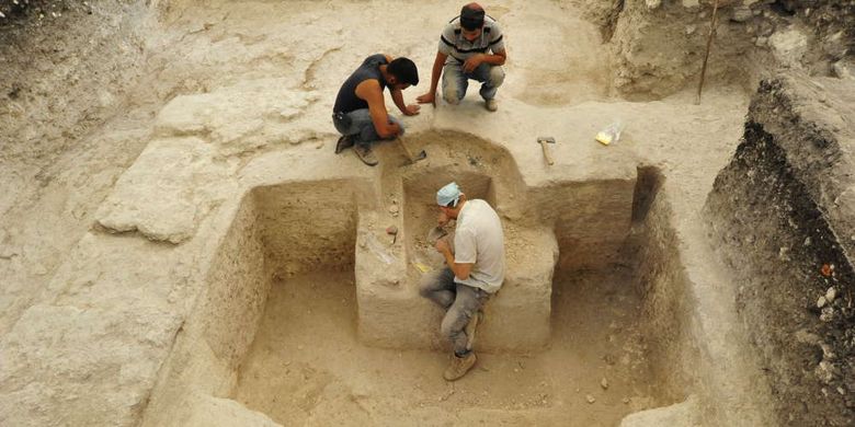 Penggalian pemandian suku Maya, awalnya dikira makam.