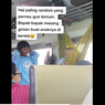 Viral, Video Penumpang Buat Ayunan Kain untuk Bayi di Dalam Kereta, KAI: Tidak Diperbolehkan!
