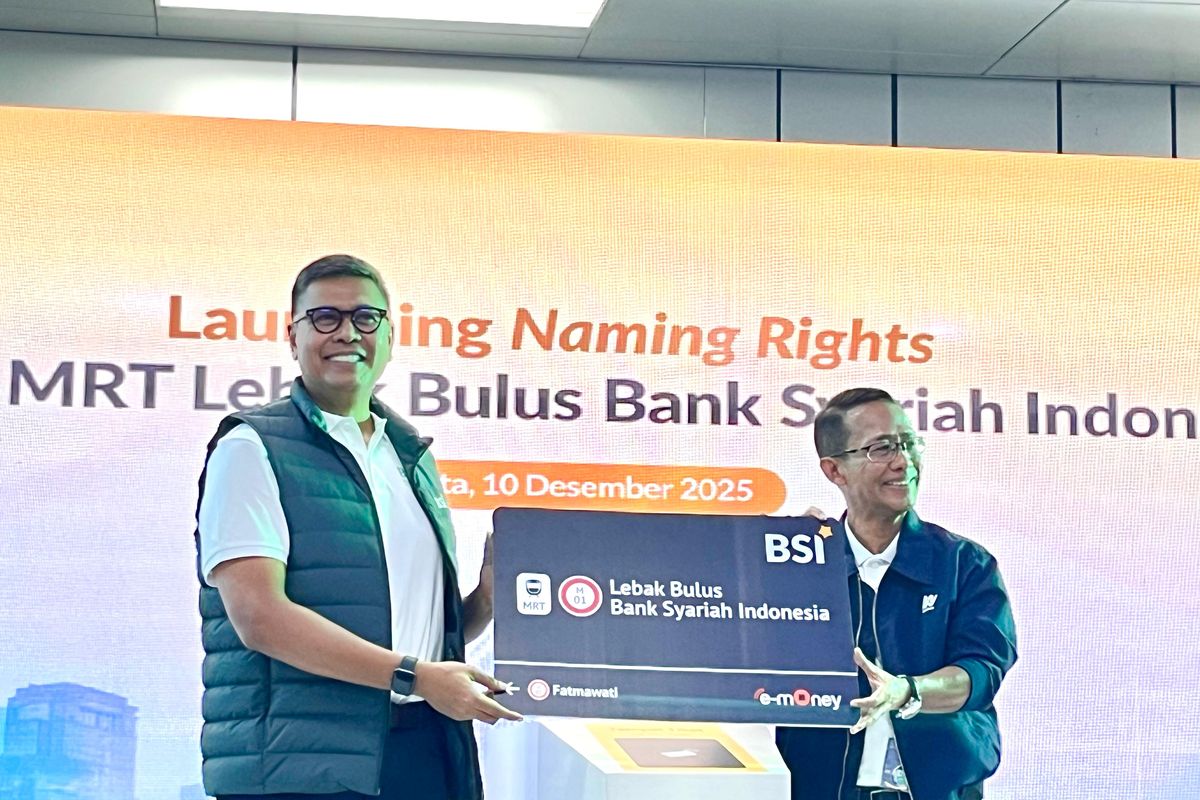 MRT Lebak Bulus Kini Resmi Bernama Lebak Bulus Bank Syariah Indonesia