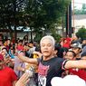 Ganjar Lari Pagi di Alun-alun Kota Serang, Diteriaki Presiden