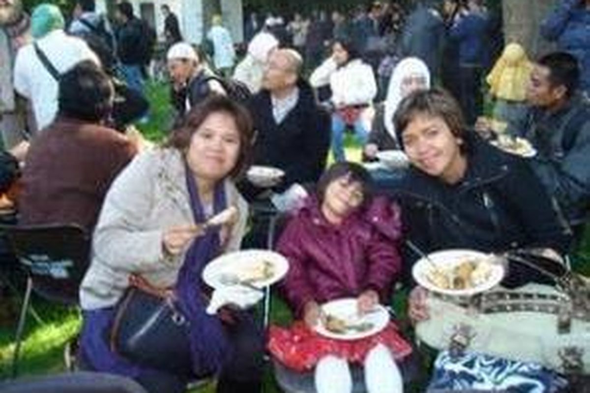 Suasana open house di rumas dinas Duber RI Belanda