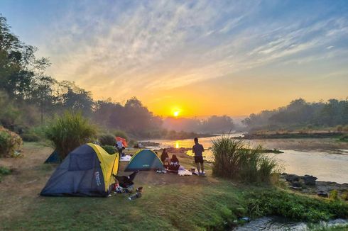 Potrobayan River Camp Yogyakarta, Spot Camping yang Syahdu di Tepi Sungai
