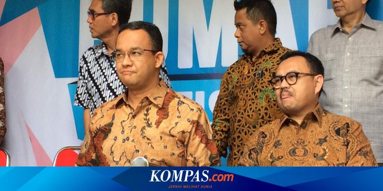 Sudirman Said Siap Lawan Anies pada Pilkada, Sindir soal Jakarta Dijadikan Batu Loncatan