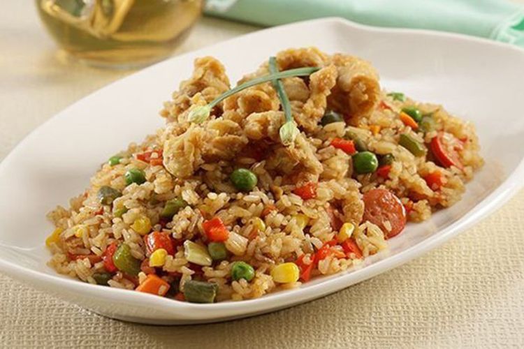 Resep Nasi Goreng Ayam Tepung Krispi, Renyah dan Gurih