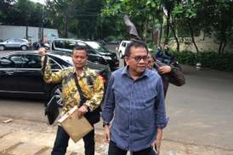 Ketua DPD Gerindra DKI Jakarta, Muhammad Taufik di Jalan Kertanegara, Jakarta Selatan, Kamis (22/9/2016).