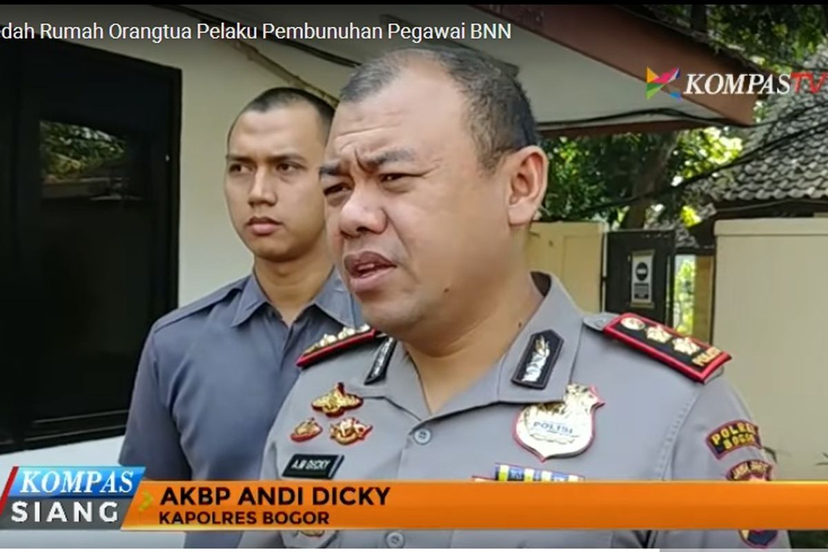 Kapolres Kabupaten Bogor AKPB Andi Dicky.