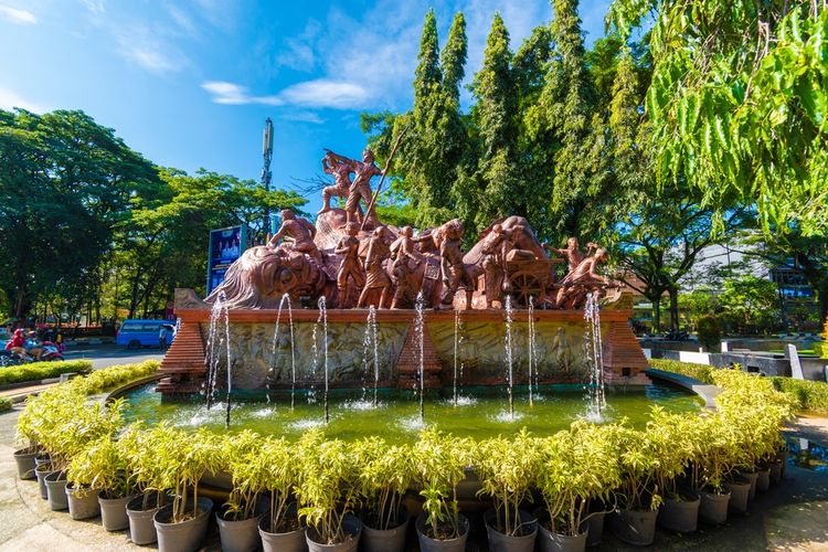 Monumen Juang 45 di Kota Malang