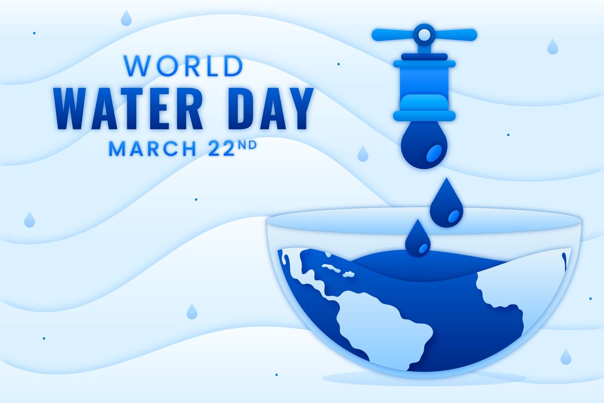 Ilustrasi Hari Air Sedunia atau World Water Day.