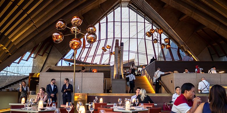Bennelong Restaurant yang berada di Sydney Opera House. (Kim Long/Shutterstock.com)