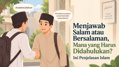 Mana yang Didahulukan, Menjawab Salam atau Bersalaman? Ini Adabnya