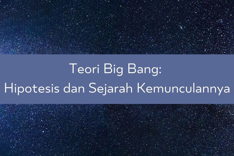 Ilustrasi teori Big Bang atau dentuman besar.