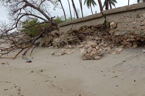 Gelombang Tinggi Rusak Talud Sepanjang 400 Meter dan 6 Rumah Warga di Maluku Barat Daya