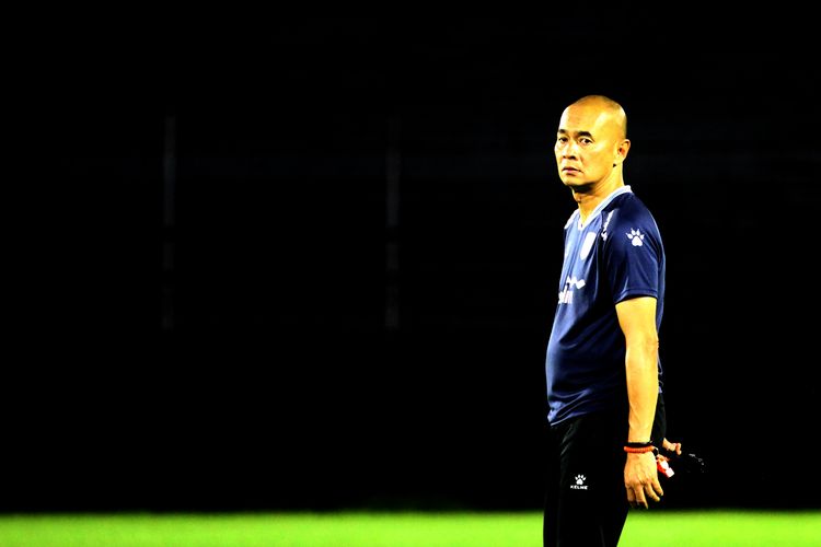 Pelatih timnas u17 Indonesia, Kurniawan Dwi Yulianto.