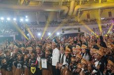 Gembiranya Sisilia Menari "Tanah Kitorang" bersama Presiden Jokowi pada Perayaan HAN di Papua