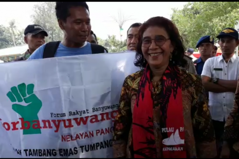 Susi Tunggu Janji Ridwan Kamil Tata Objek Wisata di Pangandaran