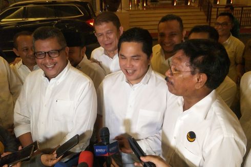 Bertemu Erick Thohir, Ini yang Dibahas Para Sekjen Parpol Pendukung Jokowi-Ma'ruf