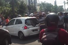 Aksi 5 Motor Kejar Pelaku Tabrak Lari di Jalanan Bandung
