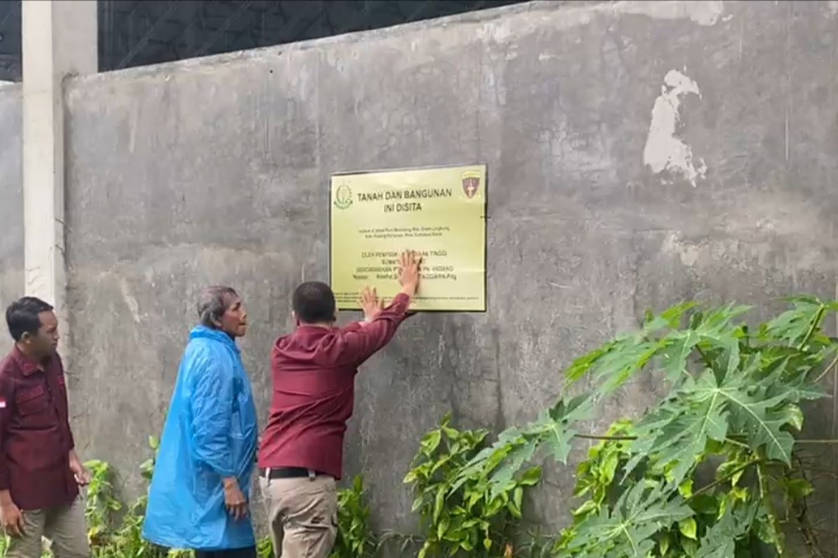 Korupsi Ganti Rugi Tol Padang-Pekanbaru, 3 Aset Disita