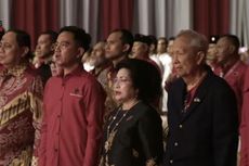 Gibran Hadir di Rakernas IV PDI-P, Duduk Sejajar Megawati, Sebelahan dengan Eks Wakapolri