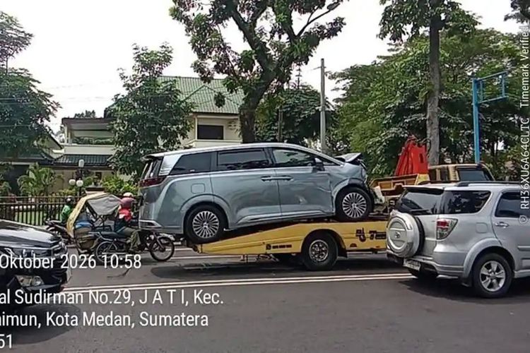 Sopir BYD Diduga Tabrak Lari Nenek hingga Picu Kecelakaan Beruntun 7 Kendaraan di Medan, 3 Orang Luka