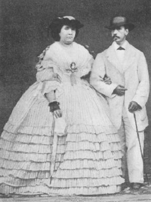 Ratu Isabella II dan suaminya, Francisco.