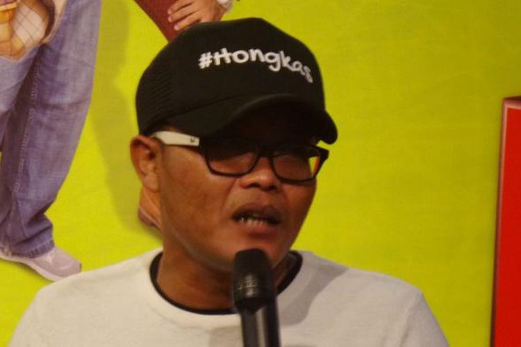 Artis komedian Sule menghadiri syukuran film Hongkong Kasarung, di Pong Me, Senopati, Jakarta Selatan, Sabtu (2/7/2016).