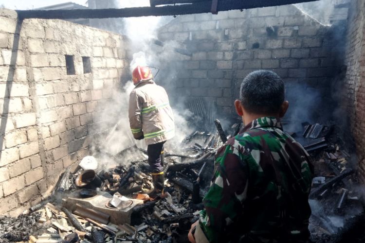 Rumah di Blitar Terbakar untuk Ketiga Kalinya, Diduga Berawal dari Tungku Kayu