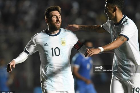 Hasil Argentina Vs Ekuador, Albiceleste Menang Lewat Gol Lionel Messi