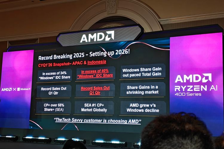 Rangkuman pencapaian bisnis AMD 2025-2026