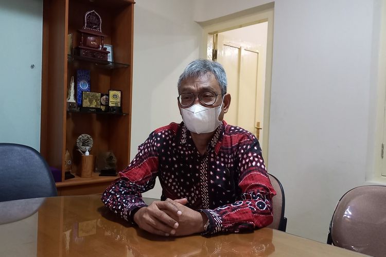 Tri Saktiyana saat ditemui di kantornya yang berada di Kompleks Kepatihan, Kota Yogyakarta, DIY, Kamis (3/8/2023)