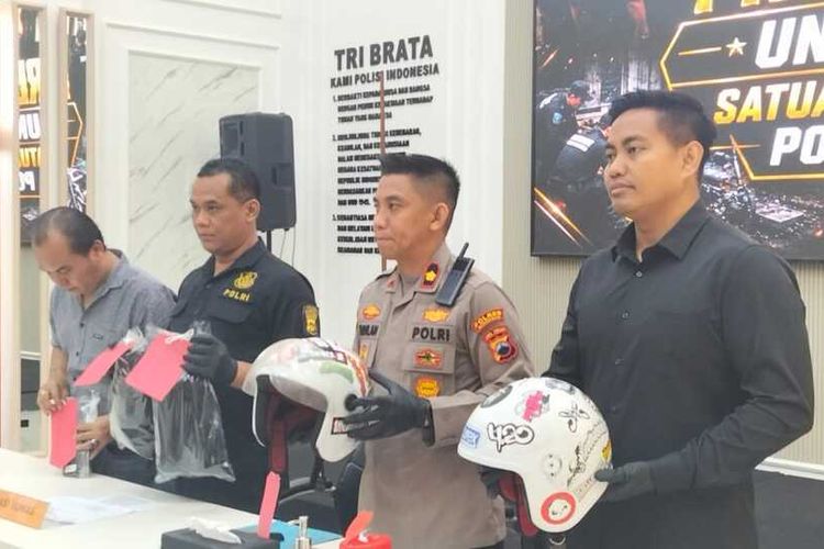 Polisi Tetapkan Dua Pesilat jadi Tersangka Dalam Konvoi Berujung Pembakaran Motor di Grobogan