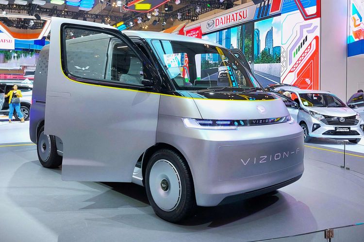 Daihatsu Vizion-F alias Gran Max versi Listrik di GIIAS 2023