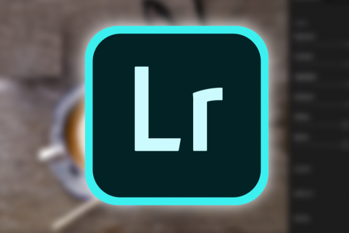 Ilustrasi logo Lightroom