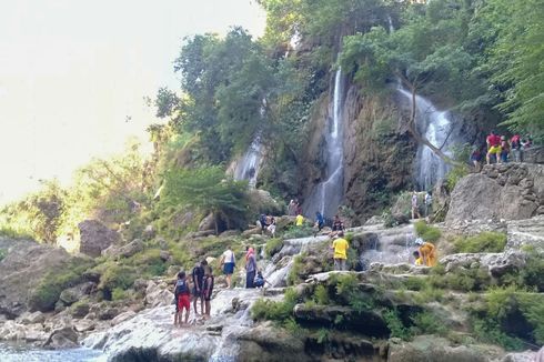 Air Terjun Sri Gethuk di Gunungkidul, Ada Flying Fox yang Seru