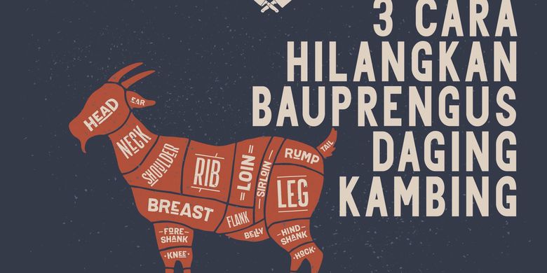 Infografik 3 Cara Hilangkan Bau Prengus Daging Kambing Infografik 3 Cara Hilangkan Bau Prengus Daging Kambing