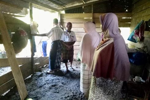 Setelah Merusak Rumah Warga, Gajah Liar Mengambil Lima Karung Padi 