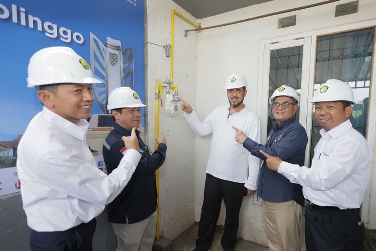 Jaringan gas bumi layani 4.153 rumah tangga baru di Probolinggo. 