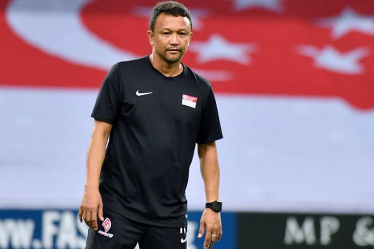 Fandi Ahmad, pelatih sementara Timnas Singapura.