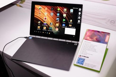 Laptop Yoga Book Resmi Masuk Indonesia, Harganya?